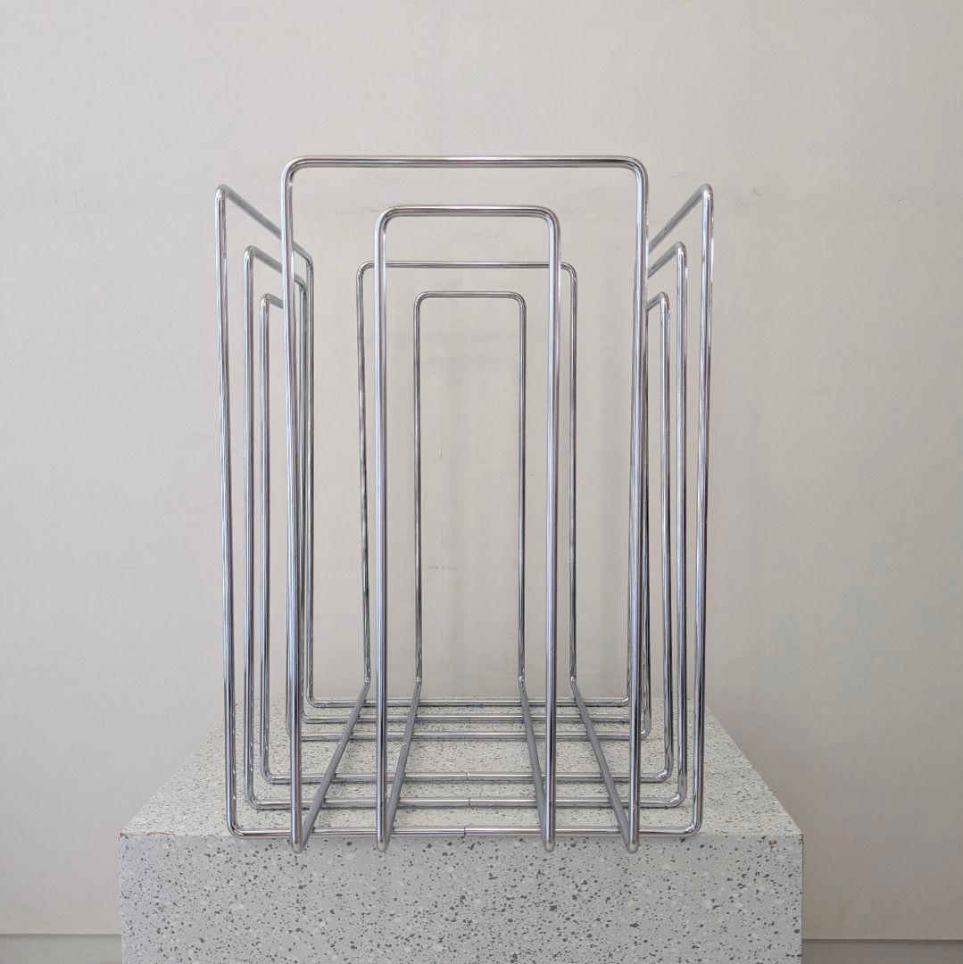 MERLO-T ペーパーコレクター スチール マガジン ラック ビンテージ