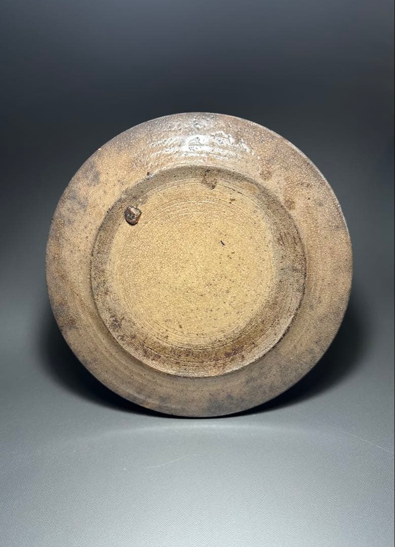 瀬戸　行燈皿　油皿　絵瀬戸　検索:灯火器　江戸時代後期