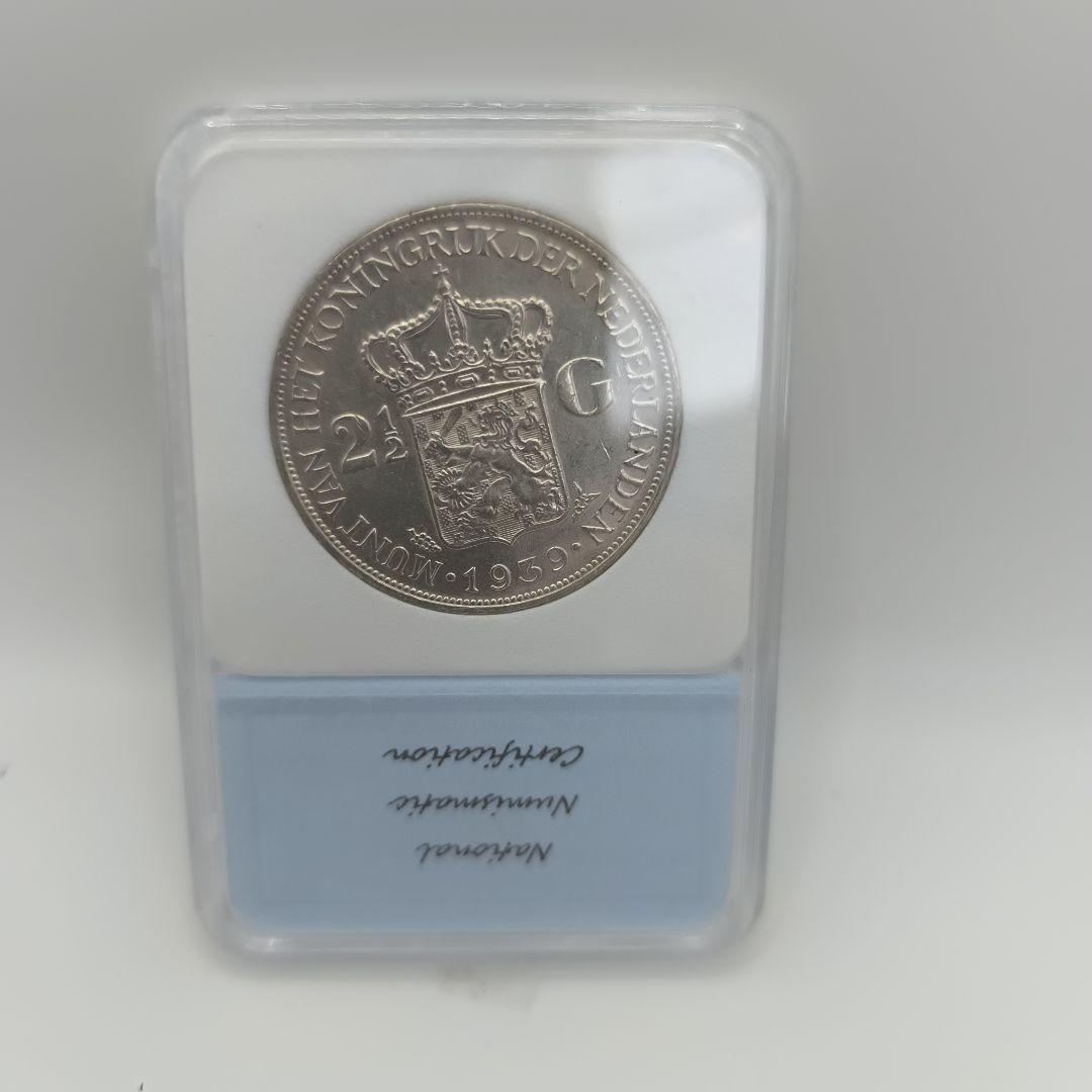 1939年 オランダ 2-1/2ギルデン AU-58 - メルカリ