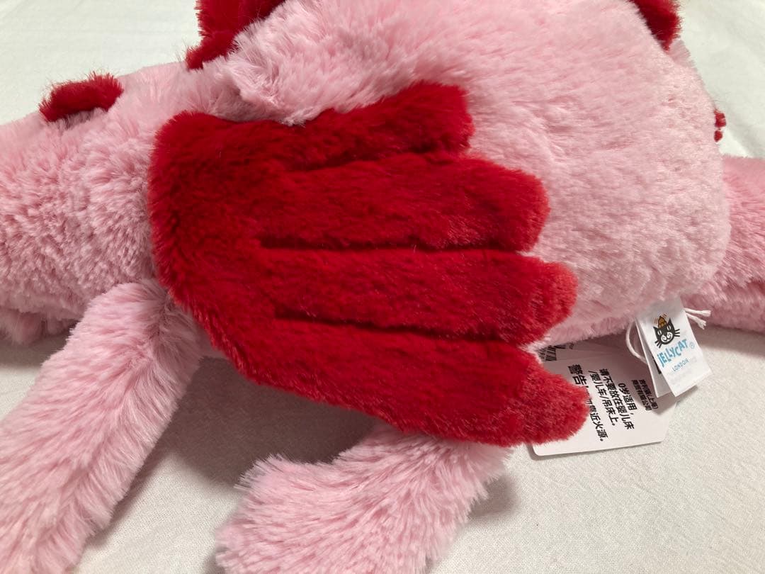 新品  Heart Dragon 赤×ピンク バレンタイン