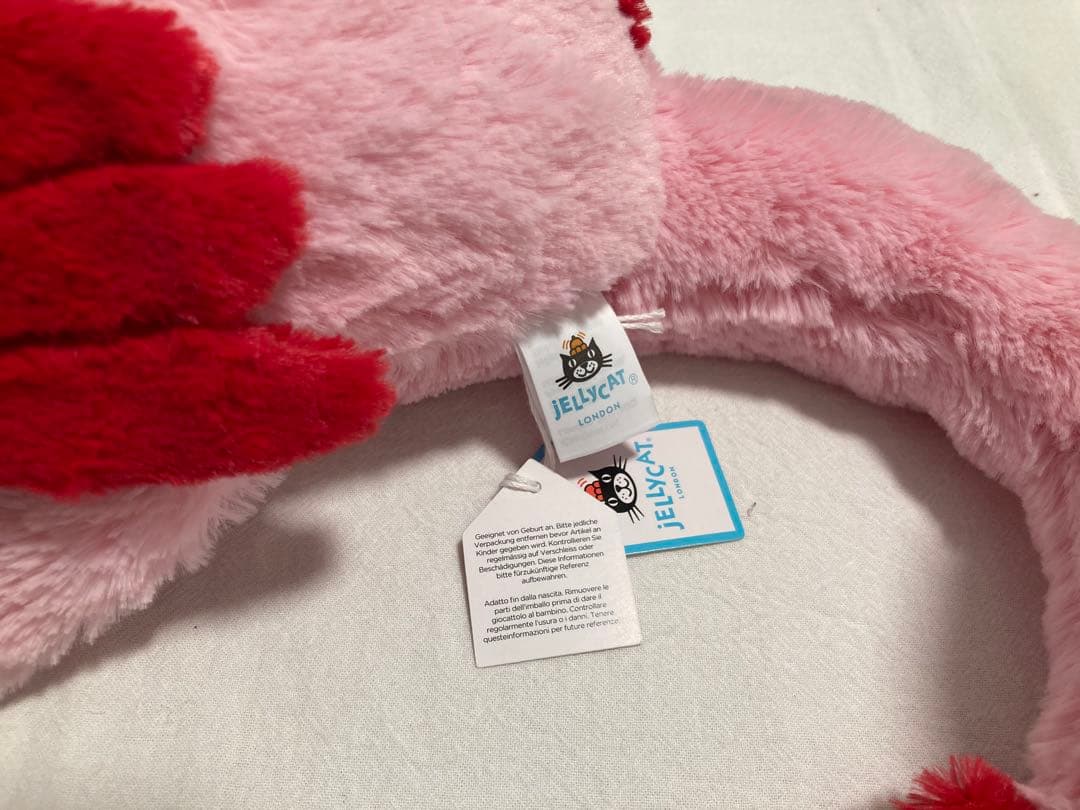 新品  Heart Dragon 赤×ピンク バレンタイン