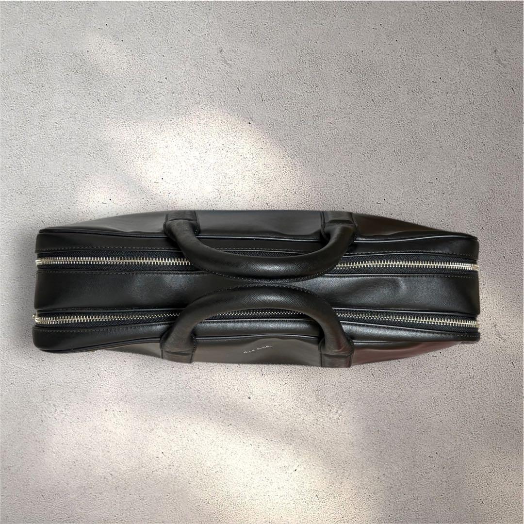 Paul Smith ブラックビジネスバッグ ブリーフケース 2way 2層式