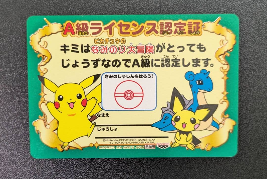 なみのり大冒険ライセンス - メルカリ