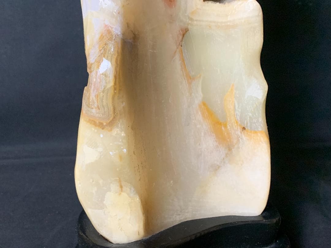 縞メノウ オニキス オニックス 瑪瑙 アゲート 原石 鑑賞石 11.73kg