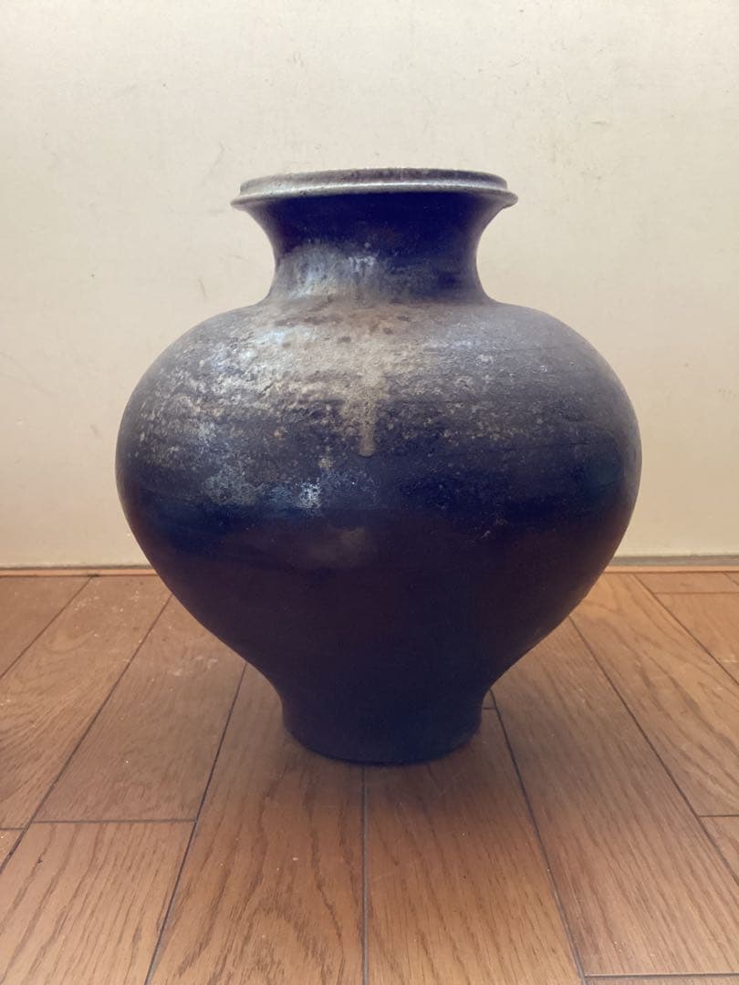 陶器製バラ装飾ピッチャー 高さ約30cmメイドインイタリア 陶器の