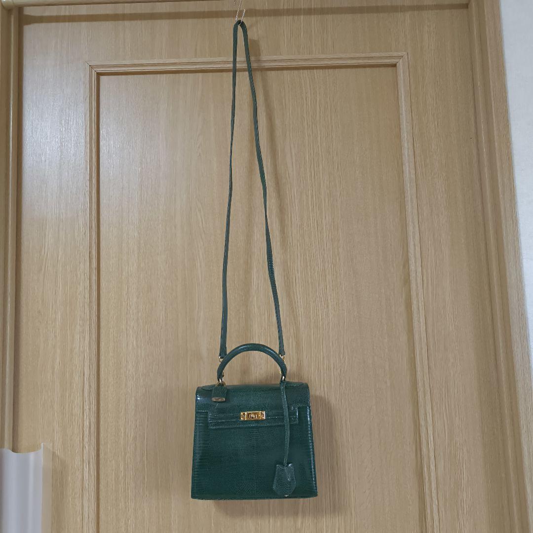 グリーン ハンドバッグ