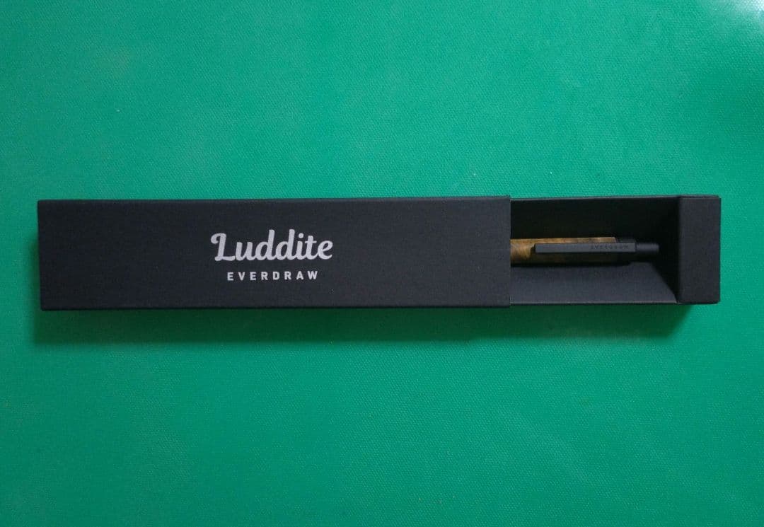 ラダイト ペンシル 銘木モデル 0.5mm Mブラック マーブルウッド