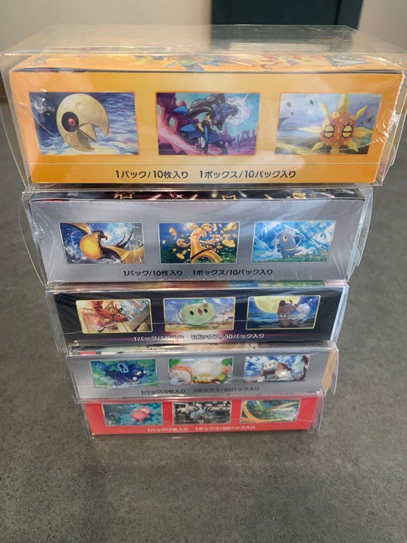 ポケモンカード 未開封box まとめ売り シュリンク付き 151