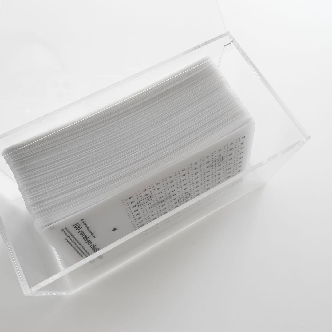 早い者勝ち 韓国 バインダー カバー 貯金 セービングボックス リフィル