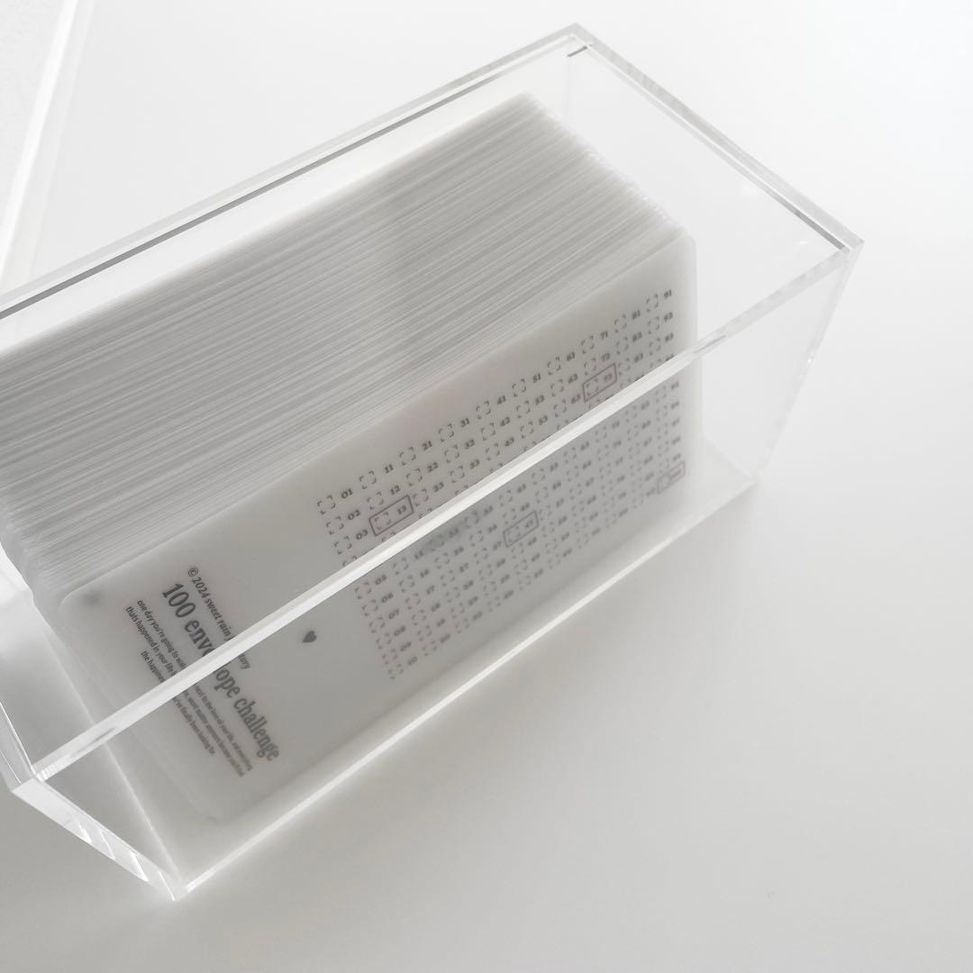 早い者勝ち 韓国 バインダー カバー 貯金 セービングボックス リフィル