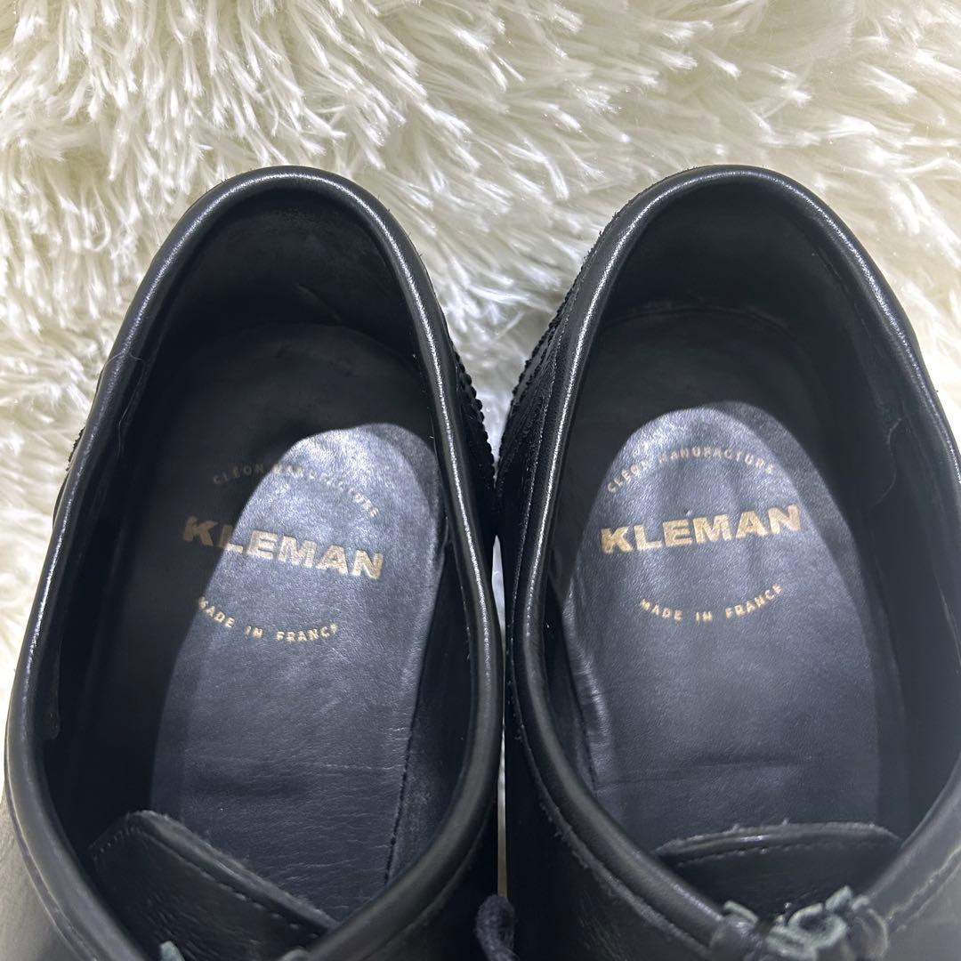 極美品✨KLEMAN クレマン パドラー　チロリアンシューズ ブラック 41