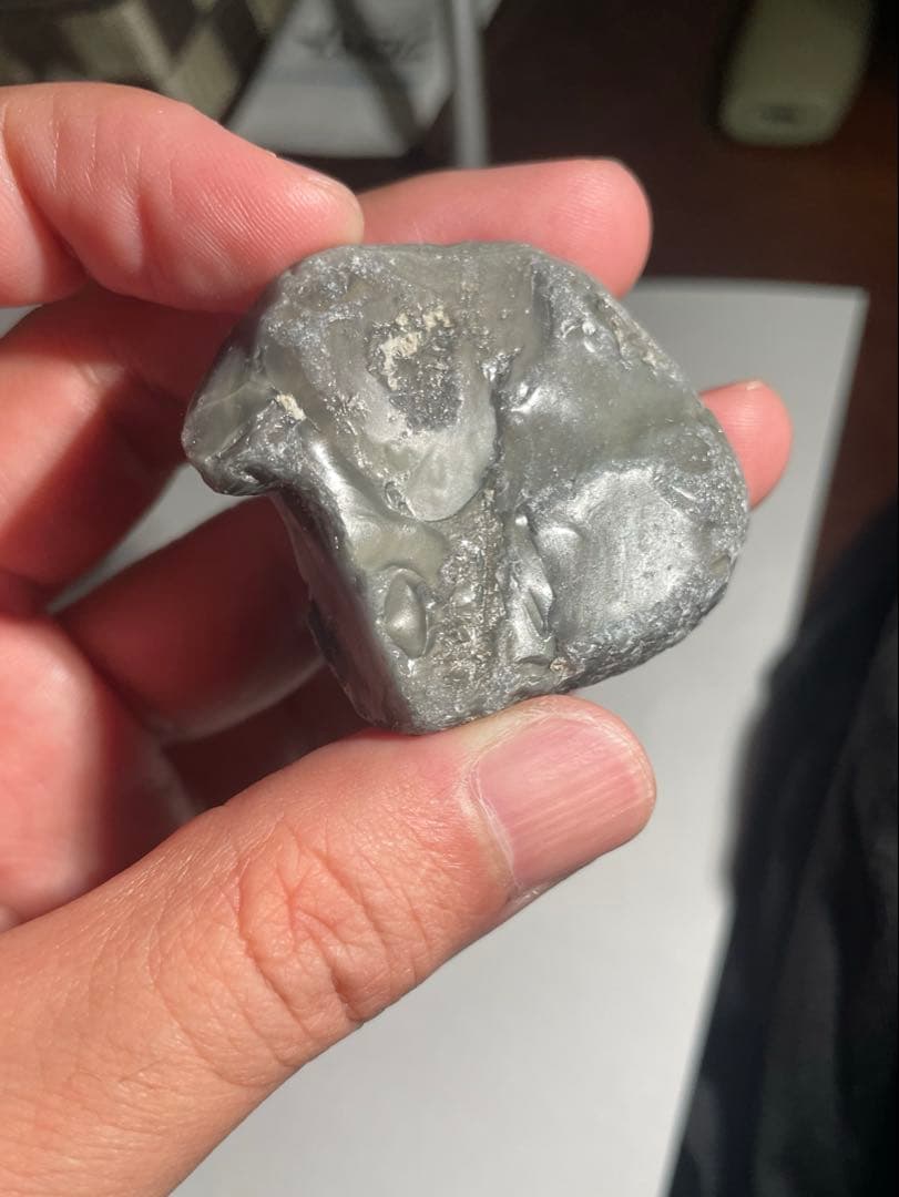 研磨品 十勝石玲瓏セット ①イエローグリーンベース ②淡水色