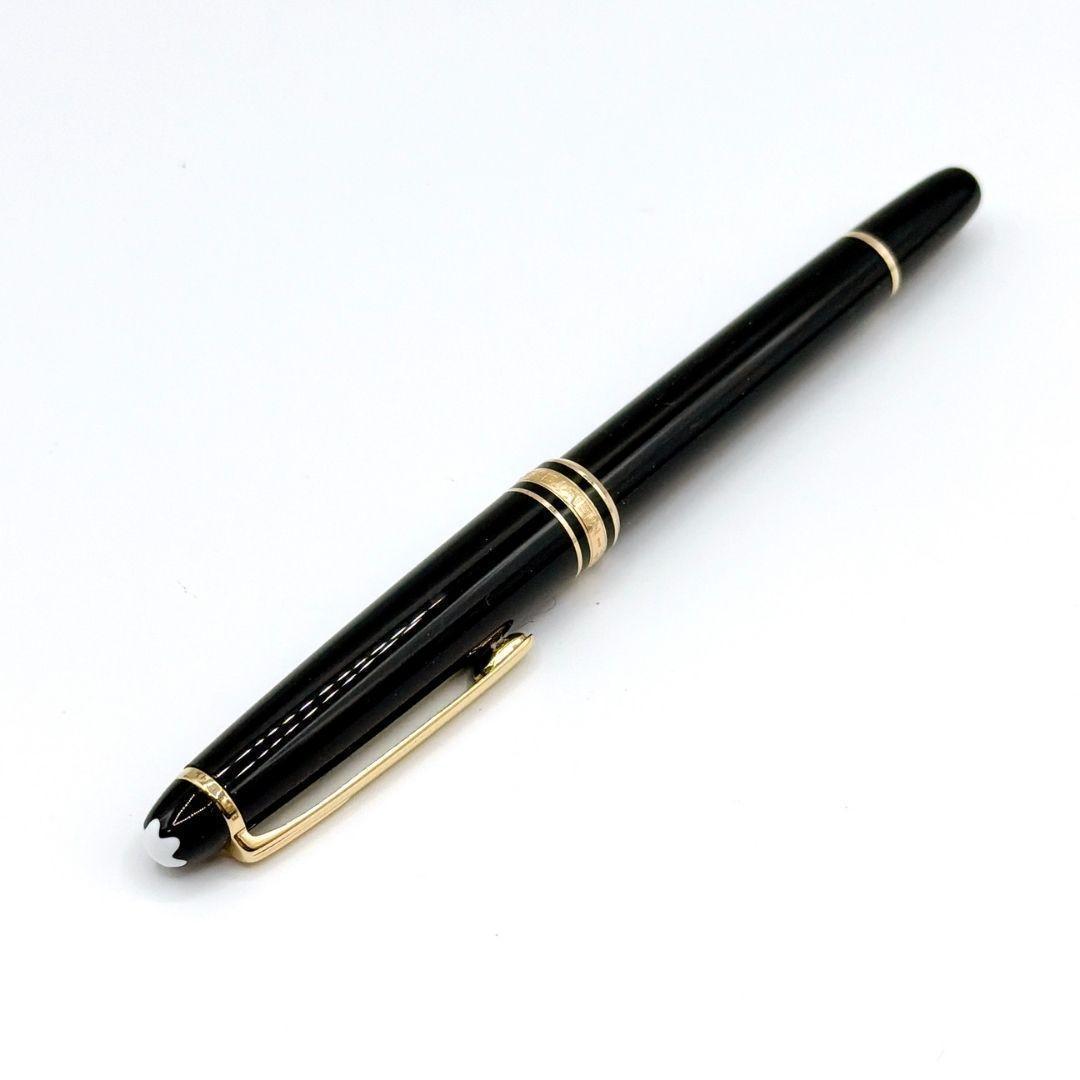 モンブラン マイスターシュテュック144 万年筆 F細字 両用式 美品　インク付