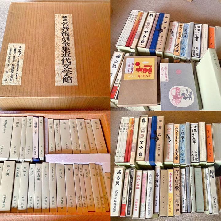 精選 名著復刻全集 近代文学館 全巻 32点 45冊＋作品解題 (まとめ