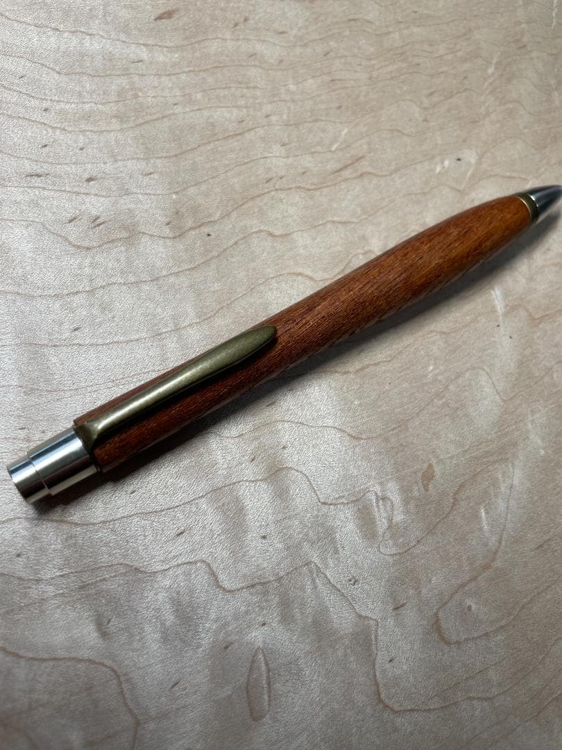 【woodpencraft 木軸ペン】雷神欅