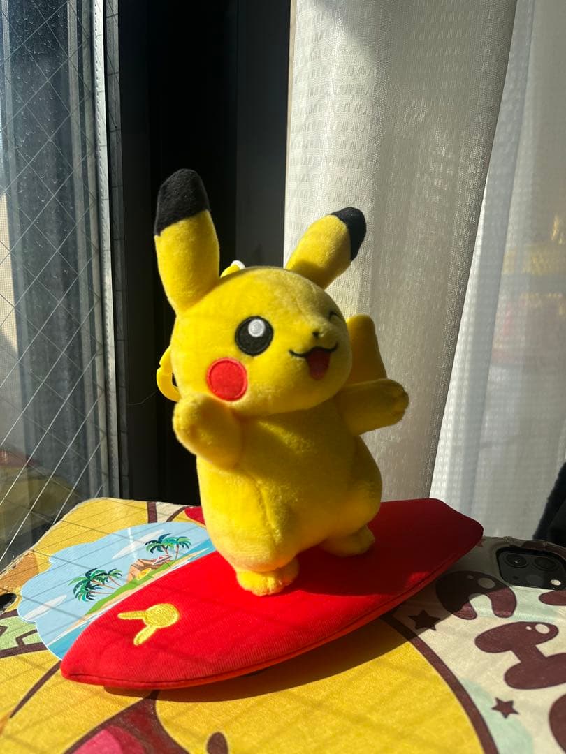 【最終値段】海外限定 ポケモン サーフィンピカチュウ ぬいぐるみ セット