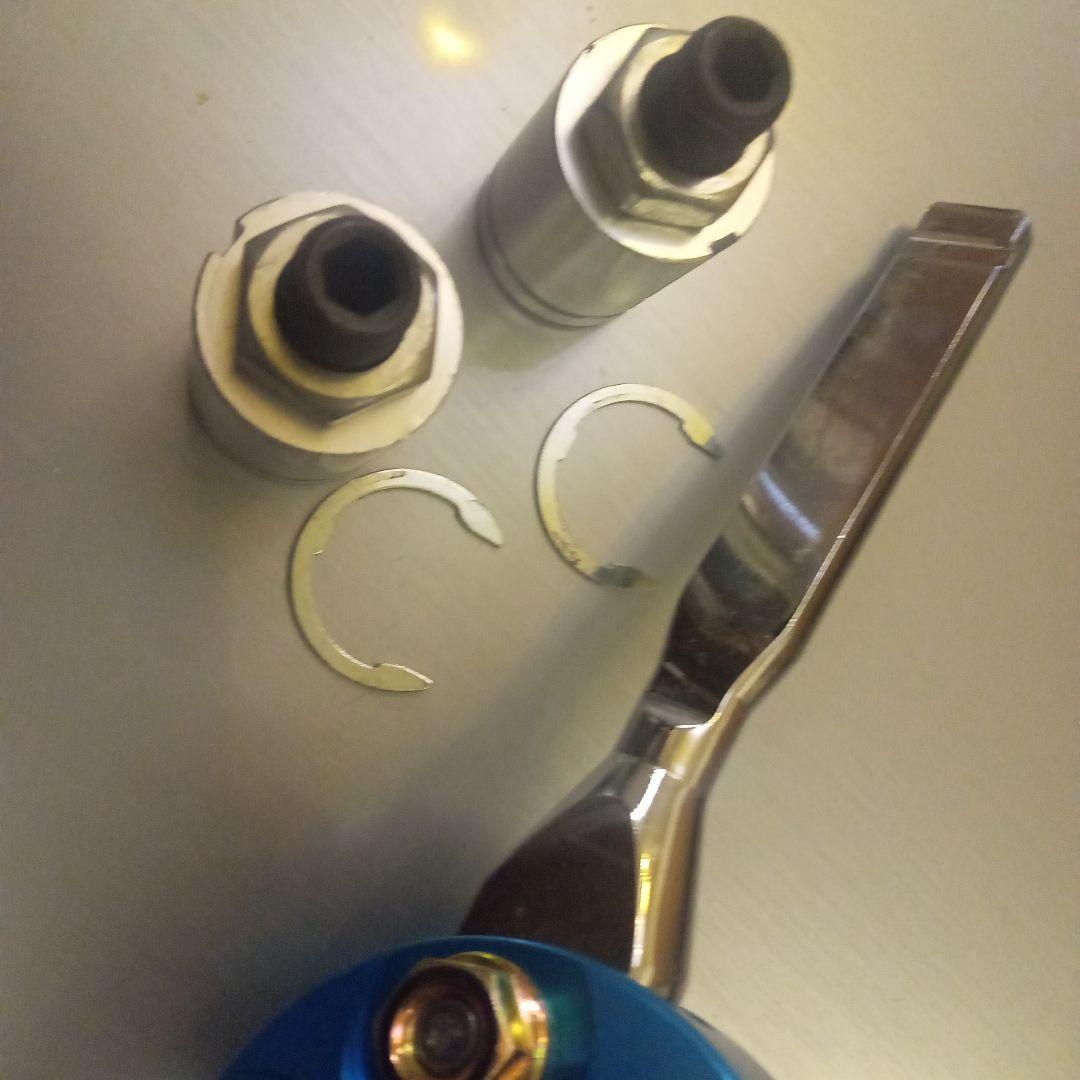 ポルシェ996 クイックシフトレバーとクリンチリング