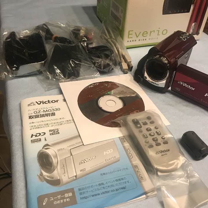 動作確認済み！ビクター エブリオ ビデオカメラ GZ-MG330