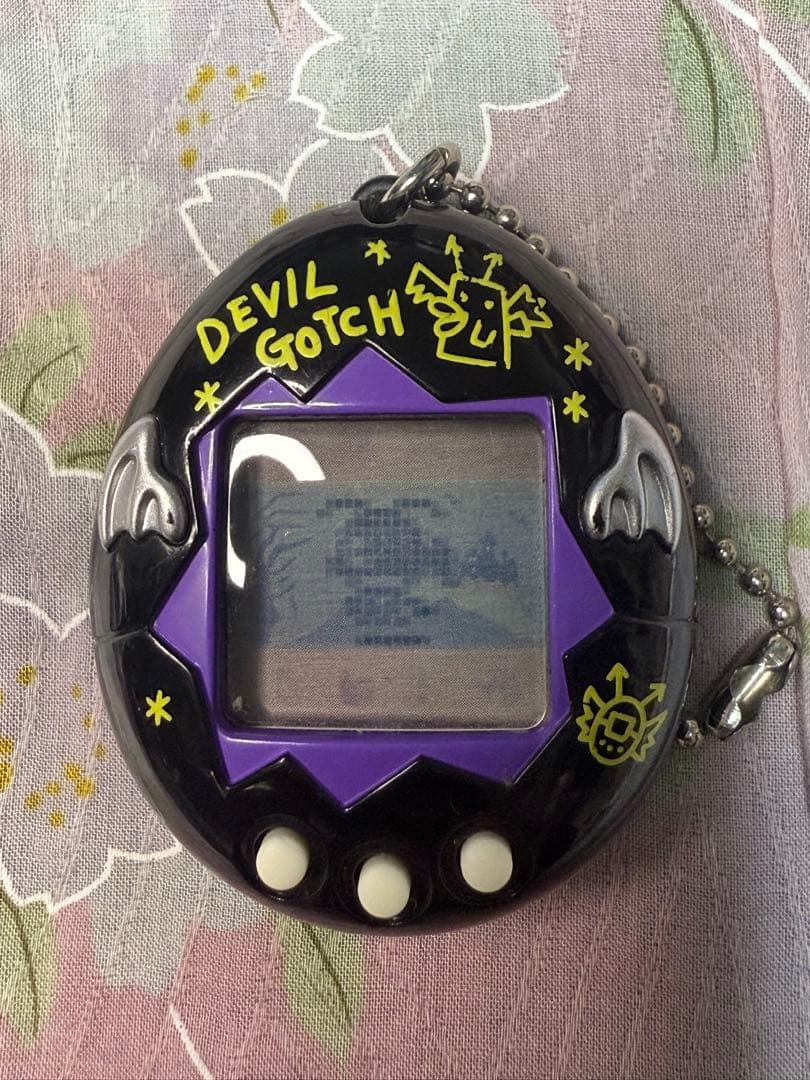 【動作確認済】デビルっちのたまごっち 黒