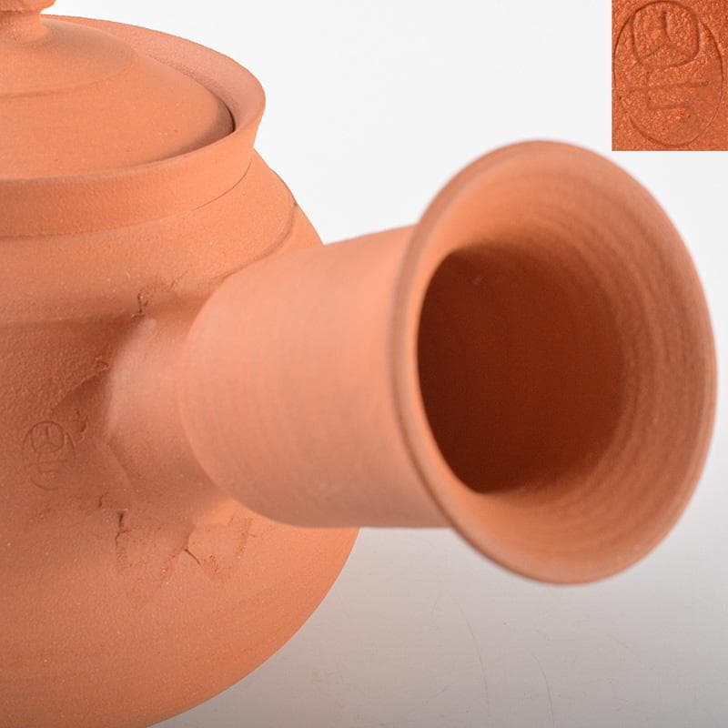 煎茶道具 常滑焼 山七窯 渡辺山七作 保宇夫良 横手急須