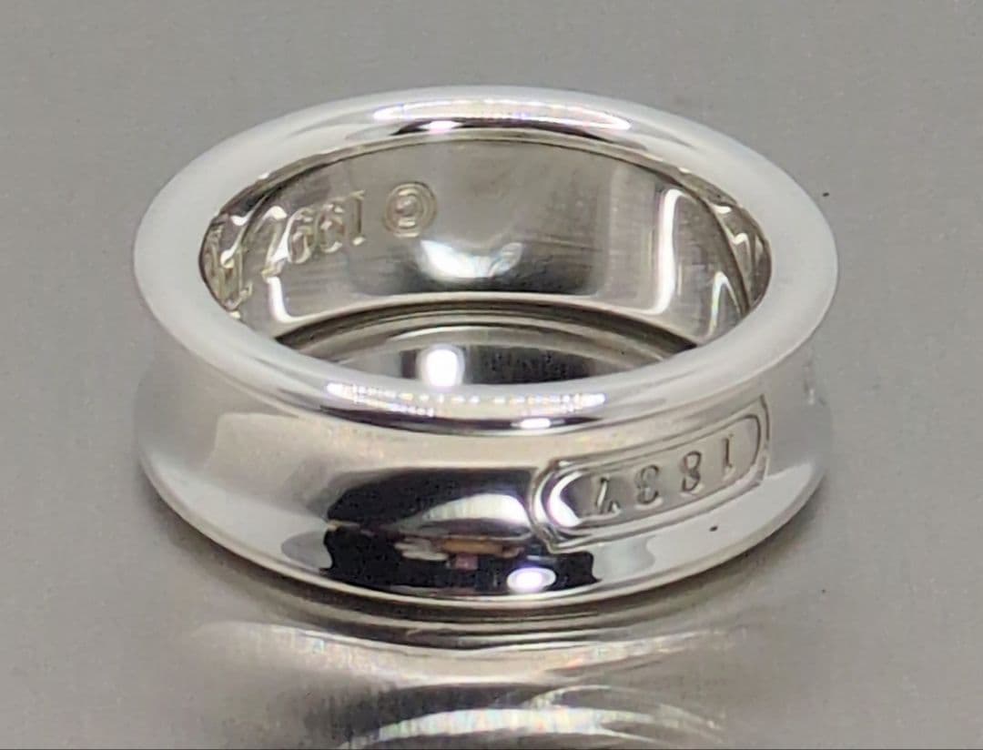 TIFFANY＆Co ティファニー リング 鑑定済 未使用に近い　　A1