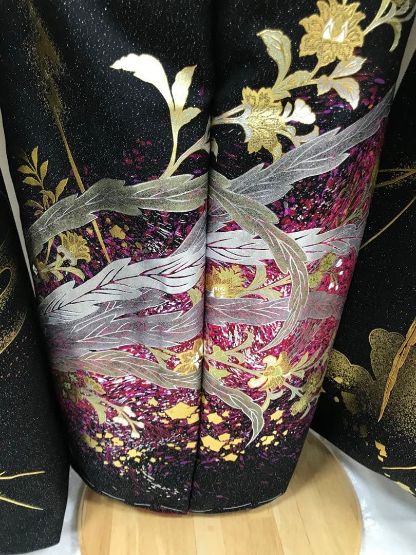 振袖単品 関芳 鳳凰 未仕立て品