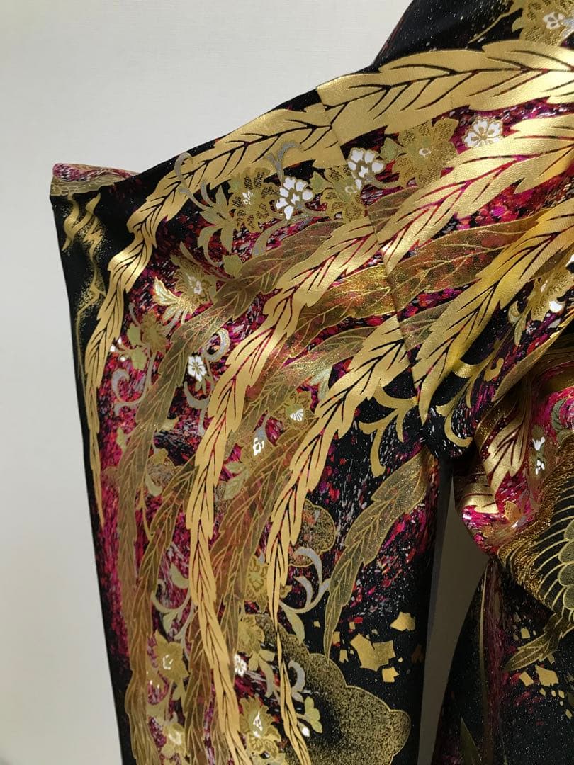 振袖単品 関芳 鳳凰 未仕立て品