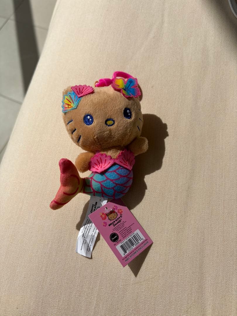 【３個セット】ハローキティ 人魚 キーホルダー ハワイ　限定