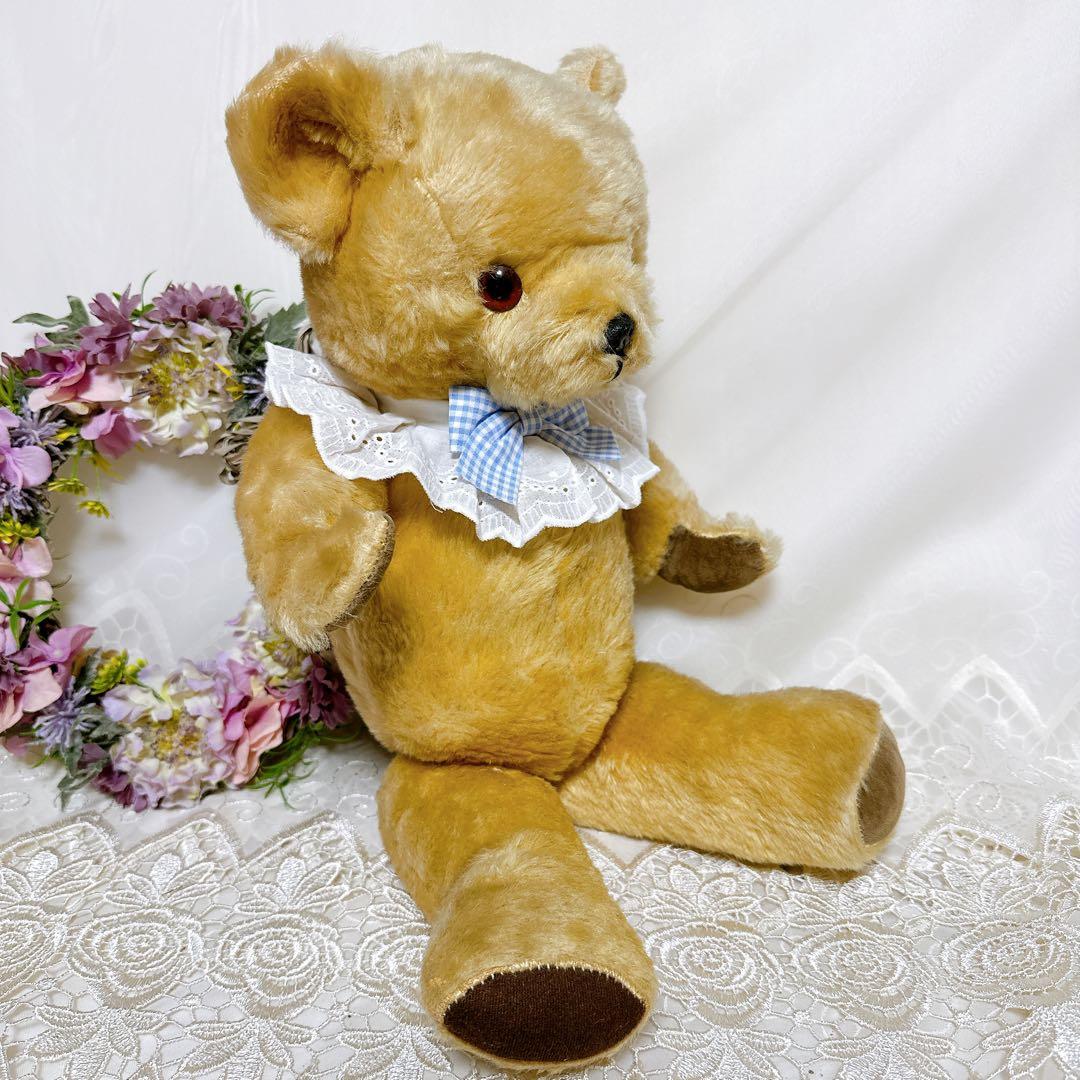 ❤️ペディグリー❤️綺麗なアンティークベア　イギリス　テディベア　ビンテージ