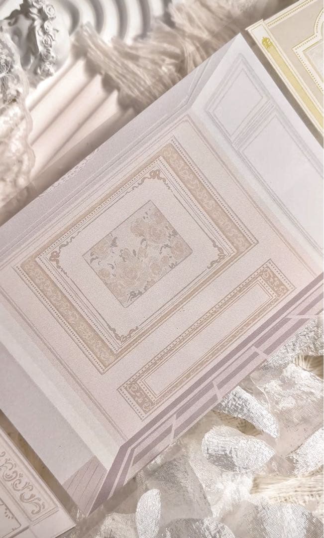 9062】海外 マステ 2/4/巻PET重油マスキングテープ 室内 壁 背景系