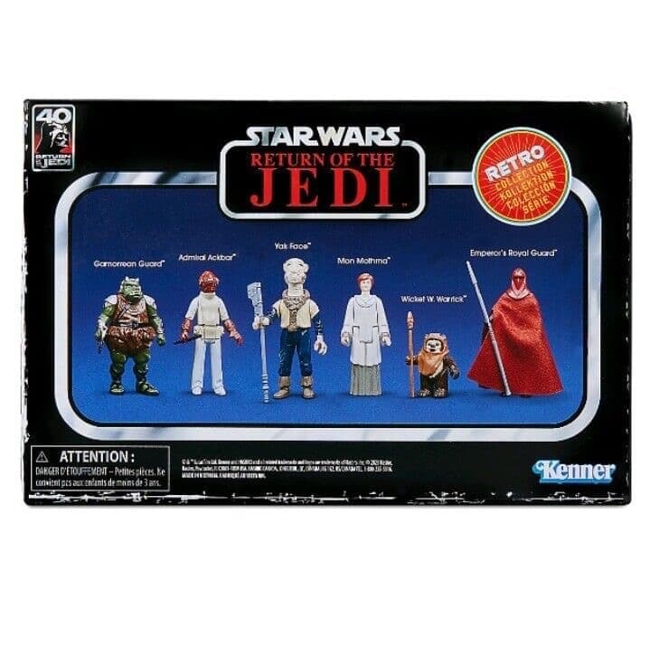 スターウォーズ レトロ コレクション ジェダイの帰還 6体マルチパック