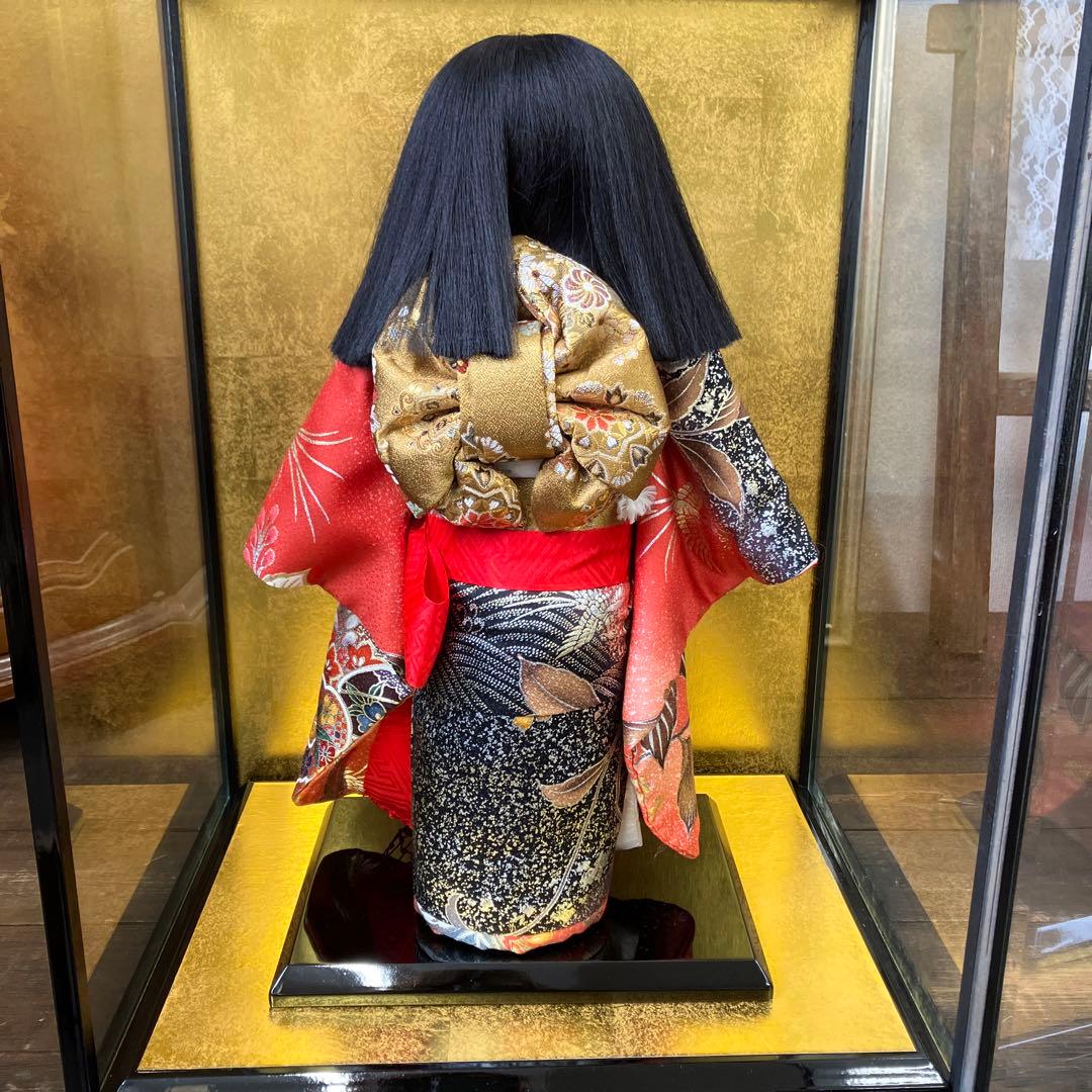 美品 市松人形 光淋 伝統工芸師 市松人形師 松乾斎東光 - メルカリ