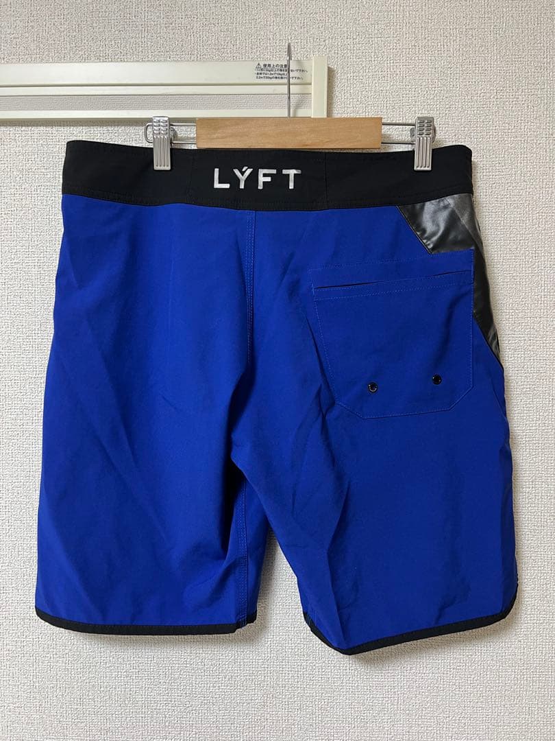 LYFT】青 水着 サイドロゴ付き LYFT】青 水着 サイドロゴ付き LYFT】青