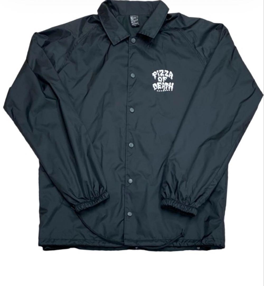 Pizza of Death Records コーチジャケット ブラック XXL