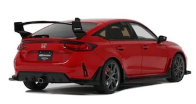 1/18 ホンダ シビック タイプＲ ＦＬ５ 無限 ムゲン OTM1165 赤