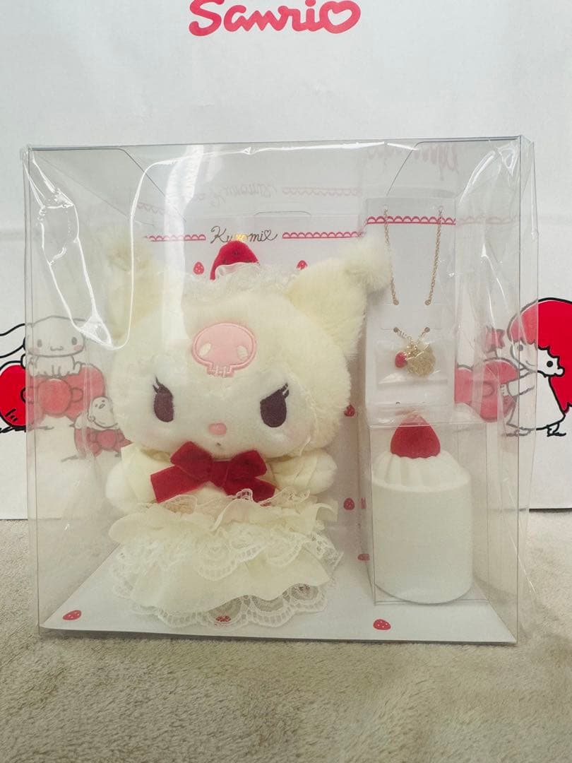 サンリオ クロミ ぬいぐるみ＆ネックレス ショートケーキ