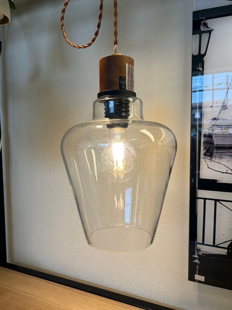 【展示美品】ペンダントランプ　アプロス　モダンおしゃれ　北欧照明