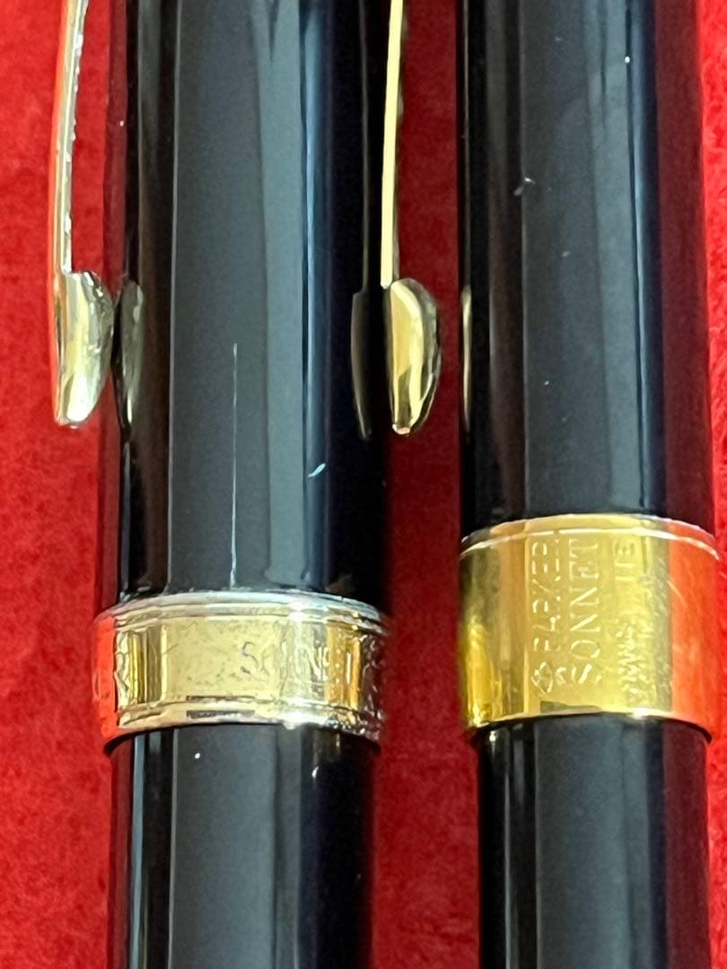 PARKER SONNET万年筆18K＆ボールペン‼️