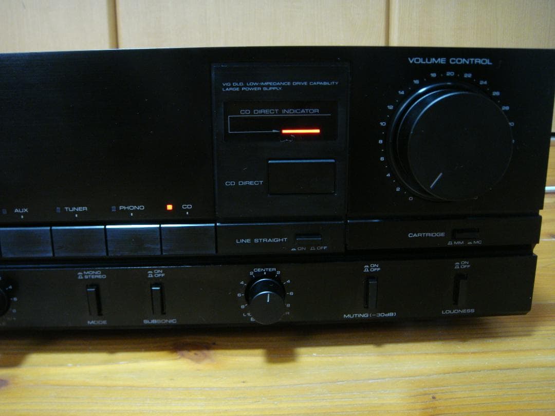 整備済 程度良 KENWOOD ケンウッド プリメインアンプ KA-880D