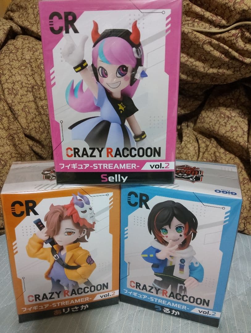 CRAZY RACCOON フィギュアセット vol.1 & vol.2