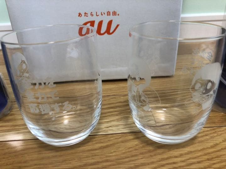 三太郎 限定グッズ ペアグラス ペアメガホン