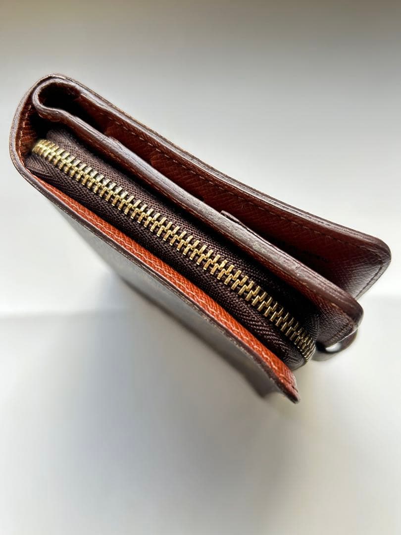 ✨【ルイヴィトン】　廃盤⭐️二つ折り財布 モノグラム　コンパクトジップ