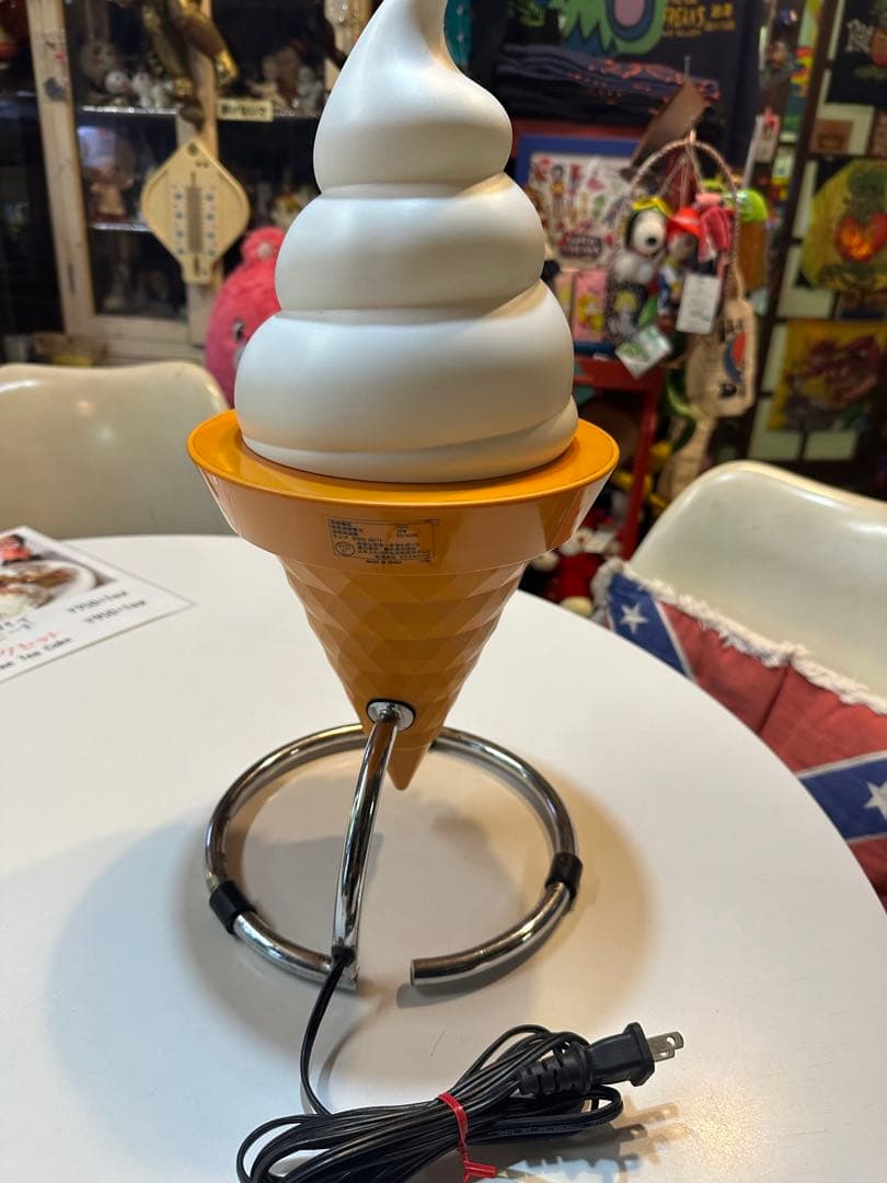 NISSEI/ソフトクリームディスプレイライト/店頭用非売品/アイス