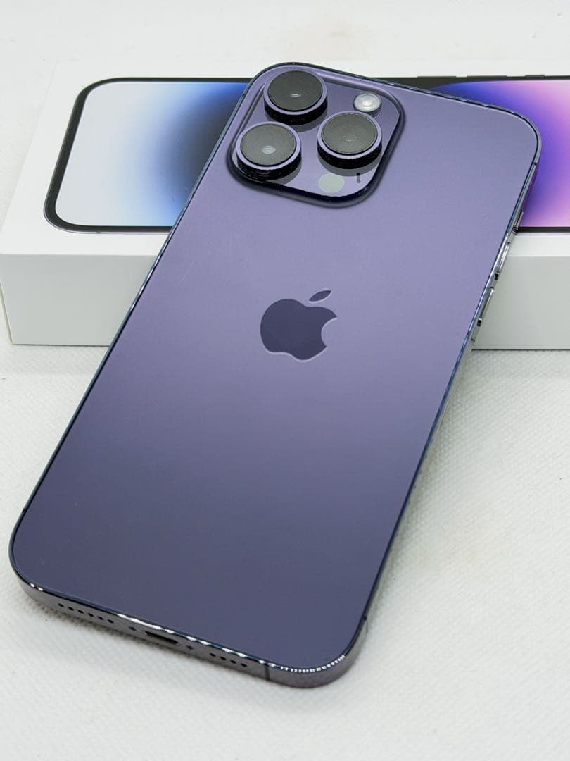 iPhone 14 ProMax 128GB ディープパープル SIMフリー iPhone 14 Pro