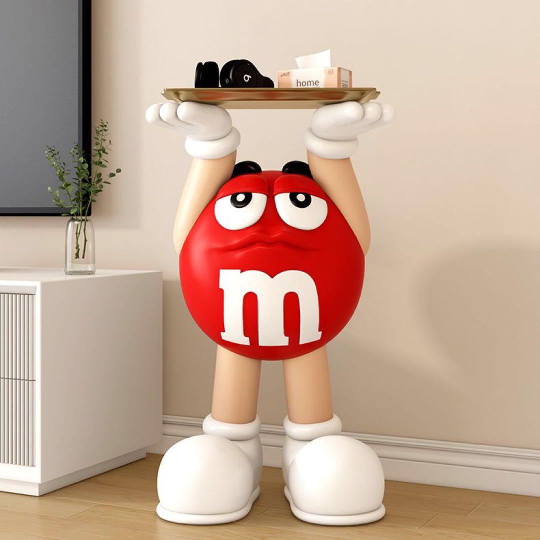 新品 特大 M&M's エムアンドエムズ サイドテーブル フィギュア - メルカリ