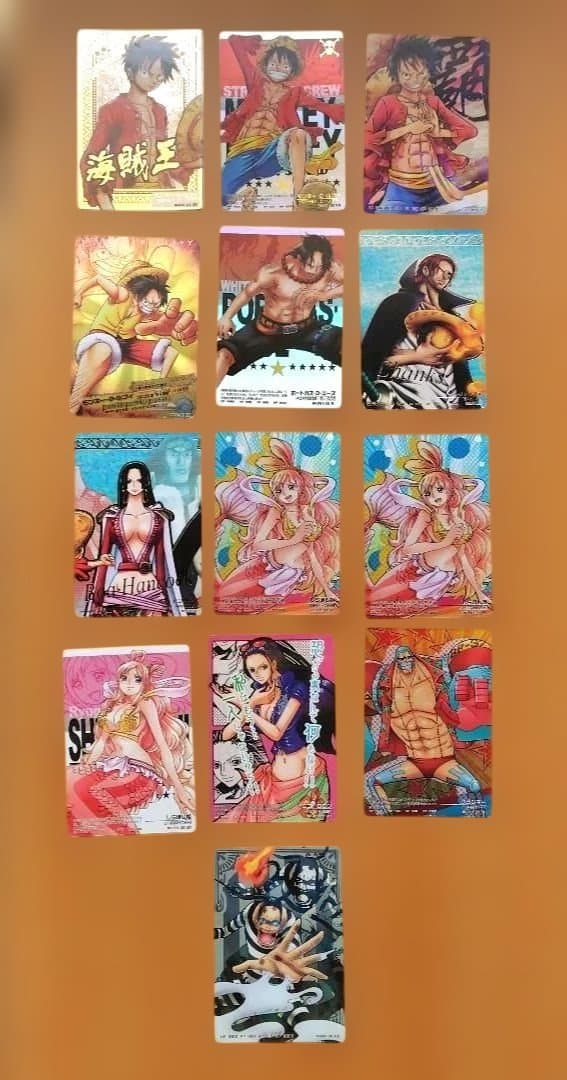 ★再・大特価★ワンピースARカードダス モンキー・D・ルフィ[海賊王] 他12枚