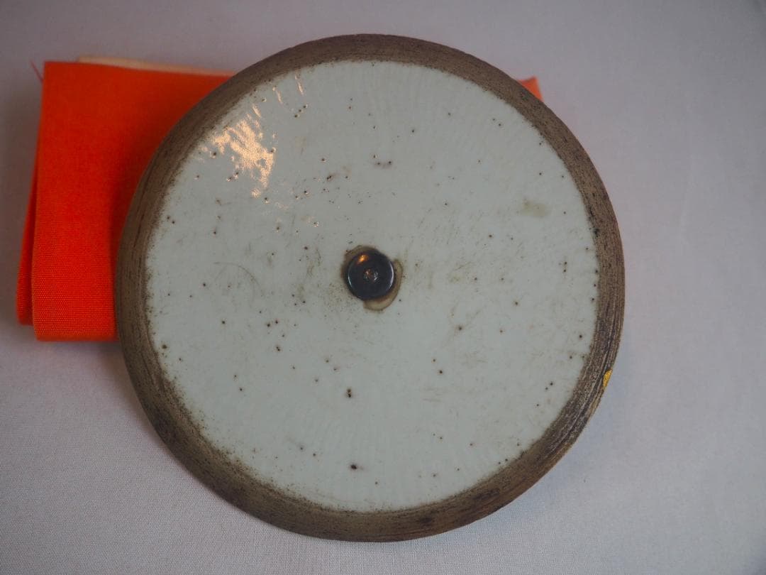 糸目鉄銚子（燗鍋）～古染付蓋添