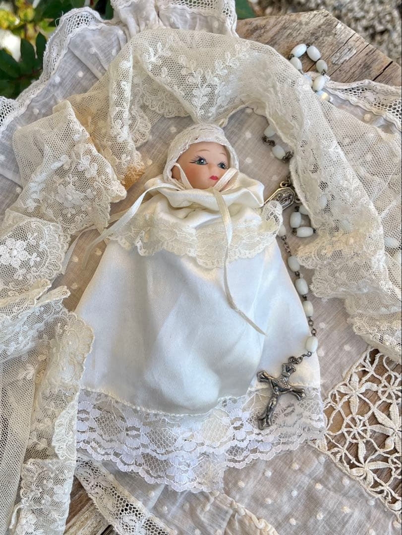 ◇フランスアンティーク｜ミニョネット赤ちゃんビスクドールベビー