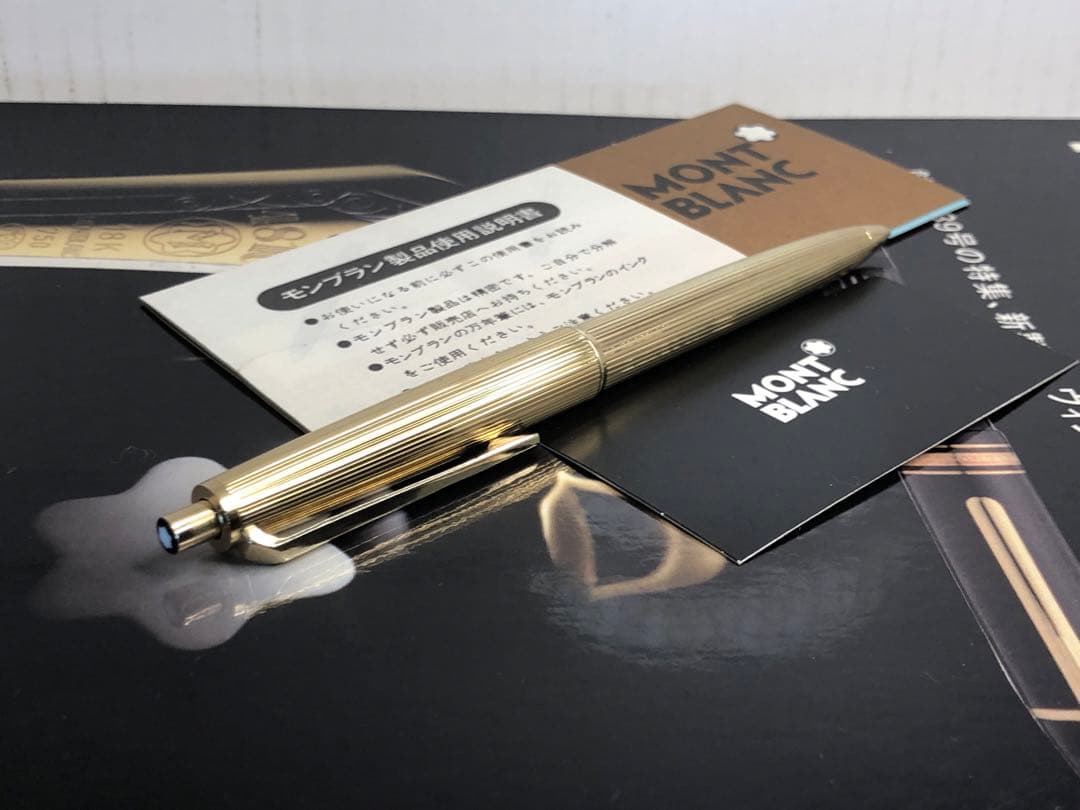 ⭐️モンブラン⭐️金運降臨黄金❗️稀少な総金張り名品最高の