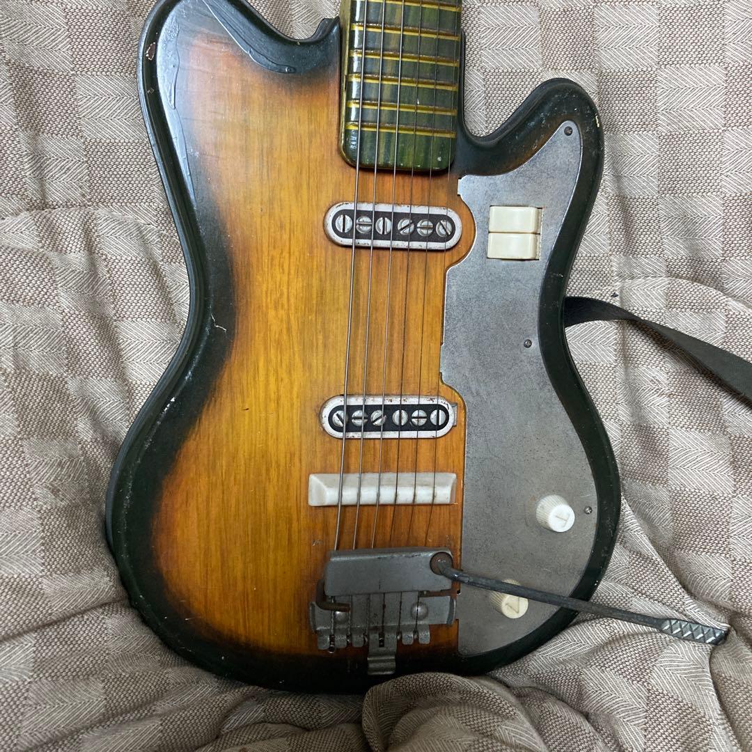 野村トーイ　ブリキ　ギター　ヴィンテージ レトロ